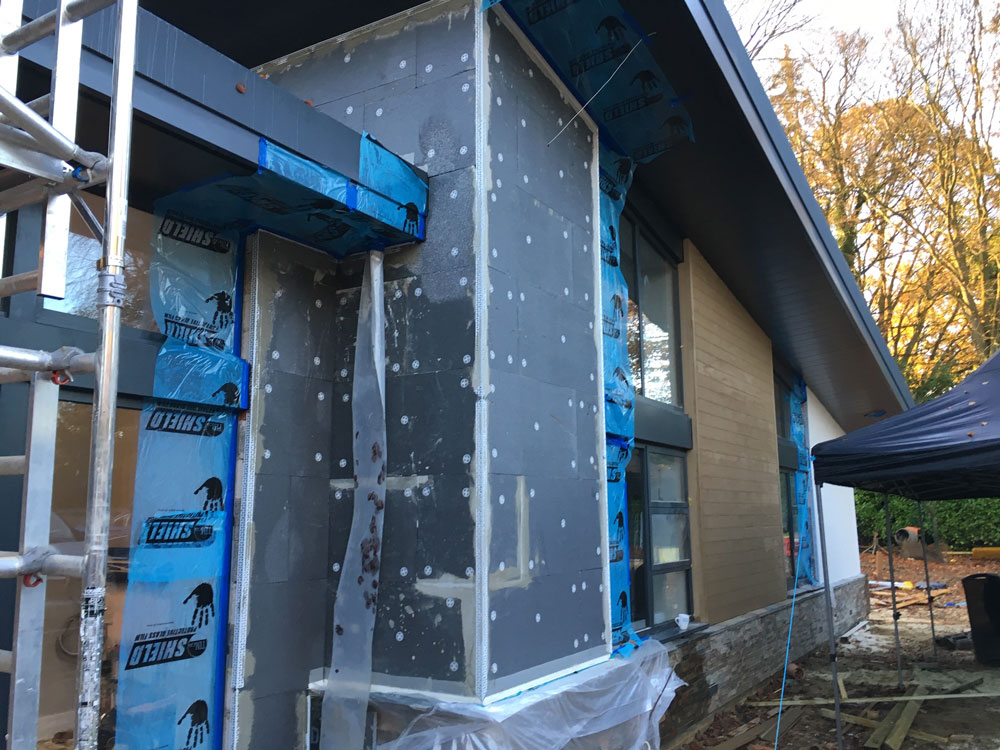 External Wall Insulation (EWI) project in Godalming. Signs Your External Wall Insulation Needs Repairing